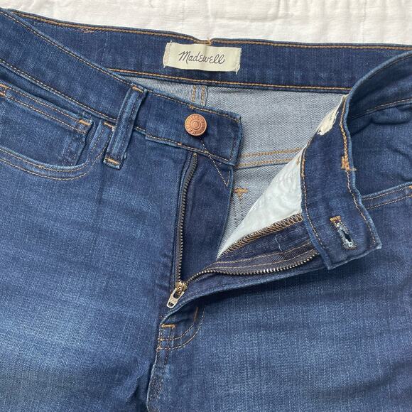 Madewell 9" Mid Rise Skinny Jeans Size 27 Women's Cotton Slim Fit Stretchy - Picture 4 of 8